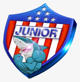 #junior #juniortupapa #escudodeljunior #shark #tiburon - Club Deportivo Popular Junior F.c. S.a., HD Png Download, Transparent PNG