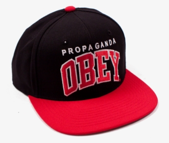 Obey Black Letter Cap Snapback Hat Png Image - Cap Png Background, Transparent Png, Transparent PNG