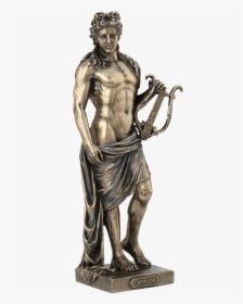 Bronze Apollo Statue - Apollo Statue Png, Transparent Png, Transparent PNG