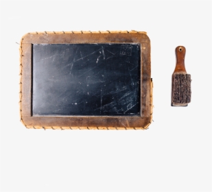 Slate Chalkboard With Felt Eraser - Wood, HD Png Download, Transparent PNG