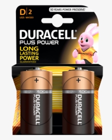 Plus Power D Batteries - Duracell Lr20 Batteries, HD Png Download, Transparent PNG