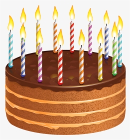 Clip Art Cake Png For - Birthday Cake With Candles Png, Transparent Png, Transparent PNG