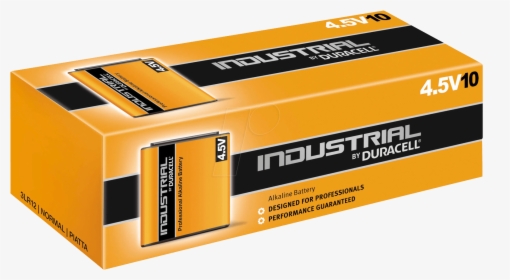 10-pack Duracell Industrial, - Duracell 4.5 V Industrial, HD Png Download, Transparent PNG
