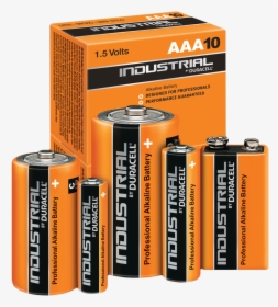 Duracell Industrial Batteries 9 Volt , Png Download - Industrial Duracell Batteries, Transparent Png, Transparent PNG