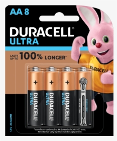 Duracell Ultra Alkaline Batteries, HD Png Download, Transparent PNG