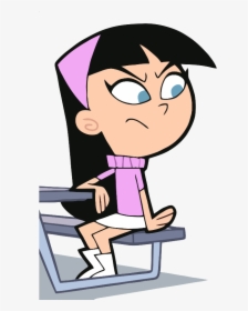 Trixie Tang Looking Serious-pmn671 - Stickers De Timmy Turner, HD Png Download, Transparent PNG
