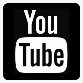 Youtube Logo Black, HD Png Download, Transparent PNG