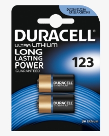 Duracell Ultra Lithium 123, HD Png Download, Transparent PNG