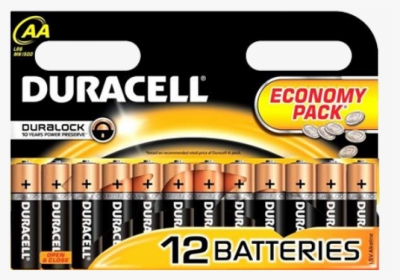 Duracell Pack Of 12, HD Png Download, Transparent PNG