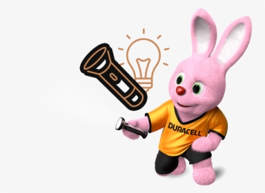 Lights And Flashlights - Duracell Bunny Png, Transparent Png, Transparent PNG