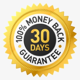Transparent 100 Satisfaction Guarantee Png - 30 Day Money Back Guarantee Badge, Png Download, Transparent PNG