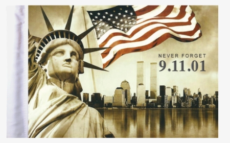 9 11 Never Forget Motorcycle Flag - Sept 11 Never Forget, HD Png Download, Transparent PNG
