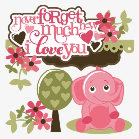 Love You Clipart Cute, HD Png Download, Transparent PNG