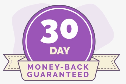 Transparent 60 Day Money Back Guarantee Png - Circle, Png Download, Transparent PNG