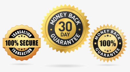 You Get A 30-day 100% Money Back Guarantee* With This - 100 Safe And Secure, HD Png Download, Transparent PNG