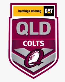 Hastings Deering Colts Logo - Qld State Of Origin Logo, HD Png Download, Transparent PNG