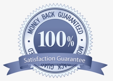 100% Money Back Guarantee - Label, HD Png Download, Transparent PNG