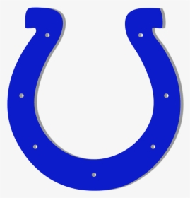 Indianapolis Colts Logo Clip Art Medium Size - Blue Horse Shoe Logo, HD Png Download, Transparent PNG