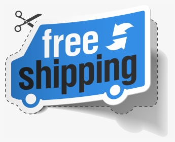 Free Shipping Png Blue, Transparent Png, Transparent PNG
