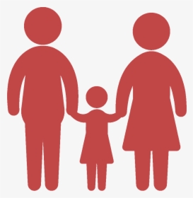 Transparent Friends Holding Hands Clipart - Mom And Dad Icon, HD Png Download, Transparent PNG