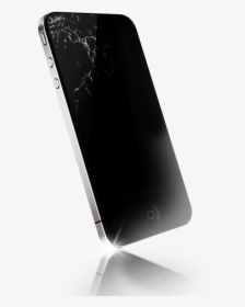 Transparent Cell Phone Screen Png - Broke Iphone Screen Transparent, Png Download, Transparent PNG