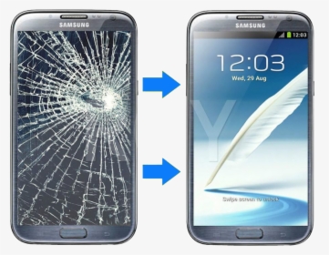 Before And After Phone Repairs, HD Png Download, Transparent PNG