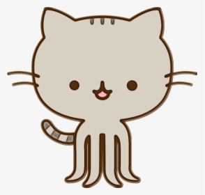 Nyan Cat Pusheen Octopus Grumpy Cat - Unicorn Cat Transparent Pusheen, HD Png Download, Transparent PNG