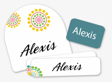 Circle Dots Modern Day Camp Labels - Label, HD Png Download, Transparent PNG