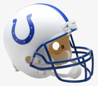 Indianapolis Colts Vsr4 Replica Throwback Helmet - New York Jets Helmets, HD Png Download, Transparent PNG