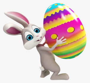 Easter Bunny Transparent Png - Easter Bunny No Background, Png Download, Transparent PNG