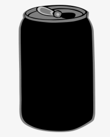 Black Soft Drink Can, HD Png Download , Transparent Png Image - PNGitem