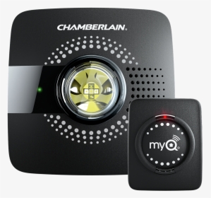 Myq G0301 D Myq Smart Garage Hub Hero - Chamberlain Myq Smart Garage Hub, HD Png Download, Transparent PNG