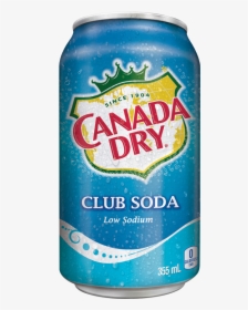 Canada Dry Club Soda 355 Ml 12/case - Canada Dry Ginger Ale, HD Png Download, Transparent PNG