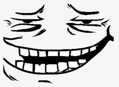 Trollface PNG transparent image download, size: 733x590px