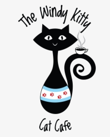 Kitty Cat Png - Windy Kitty Cat Cafe, Transparent Png, Transparent PNG