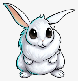 Snow Bunny - Domestic Rabbit, HD Png Download, Transparent PNG
