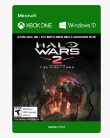 Halo Wars 2 Digital Code Rating - Halo Wars 2, HD Png Download, Transparent PNG