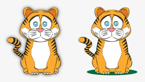 Cartoon Tiger, HD Png Download, Transparent PNG