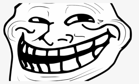 Trolling A New Term Of Engagement - Troll Face Transparent, HD Png Download, Transparent PNG