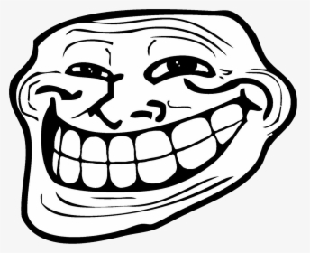 Trollface Png Image Free Download - Shut Up And Dance Face, Transparent Png, Transparent PNG