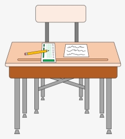 Classroom Desk Clipart, HD Png Download, Transparent PNG