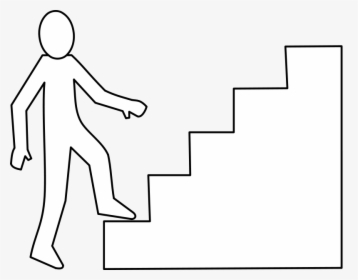 Staircase Clip Art Download - Transparent Stairs Clipart Simple, HD Png Download, Transparent PNG