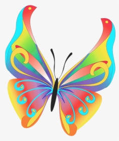 Free Clipart Images Butterfly - Butterfly Clipart, HD Png Download, Transparent PNG