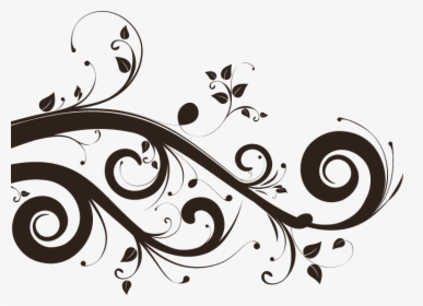 Download Floral Png Photo For Designing Projects - Clip Art Flourishes, Transparent Png, Transparent PNG