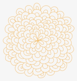 Transparent Flower Clip Art - Circle Flower Pattern Png, Png Download, Transparent PNG