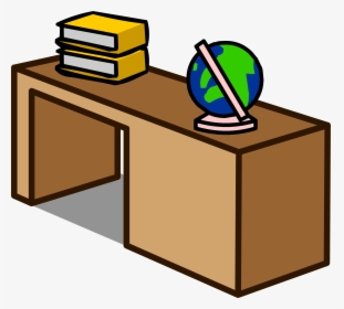 Transparent Cartoon Desk Png - Office Desk Clip Art, Png Download, Transparent PNG