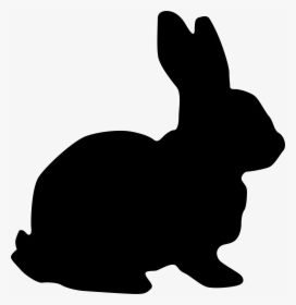 Rabbit Silhouette Transparent Png Image - Rabbit Silhouette Png, Png Download, Transparent PNG
