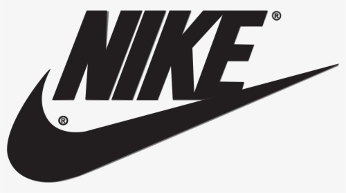 white nike with black logo