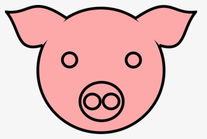 Pig, Pink, Animal, Mammal, Farm Animal, Agriculture - Oreja De Cerdo Dibujo, HD Png Download, Transparent PNG