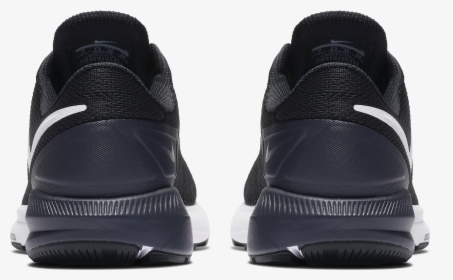 Back Of Black/white Nike Air Zoom Structure 22 Women - Back Sneakers Png, Transparent Png, Transparent PNG